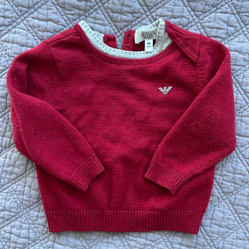 Baby Armani sweater